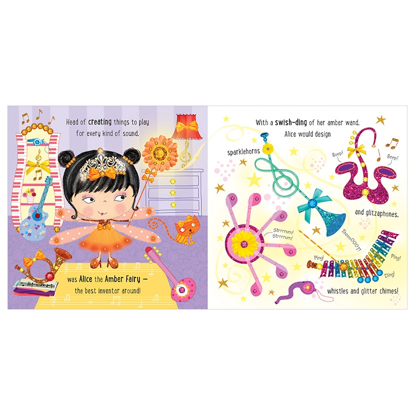 sparkle town fairies: alice the amber fairy