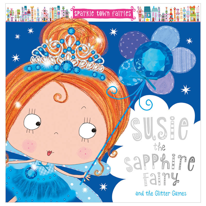 sparkle town fairies: susie the sapphire fairy