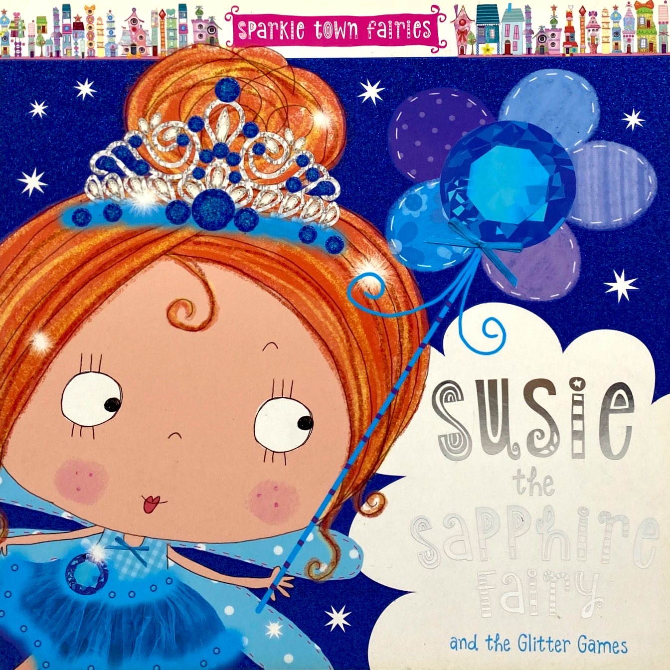 sparkle town fairies: susie the sapphire fairy