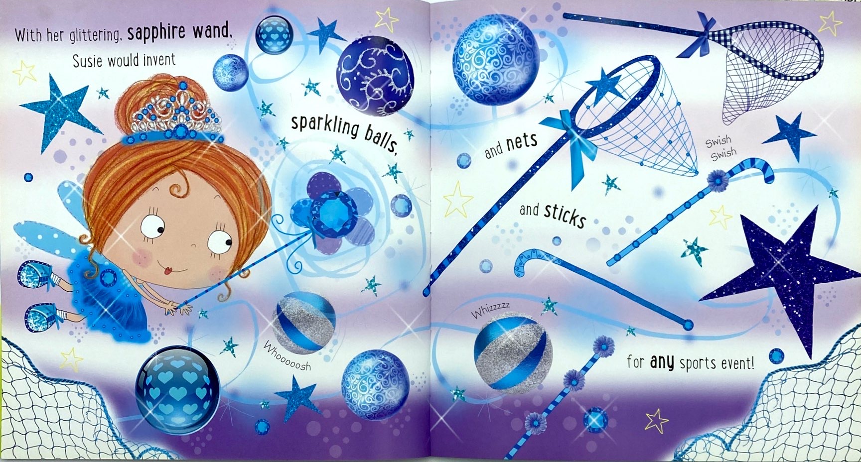 sparkle town fairies: susie the sapphire fairy