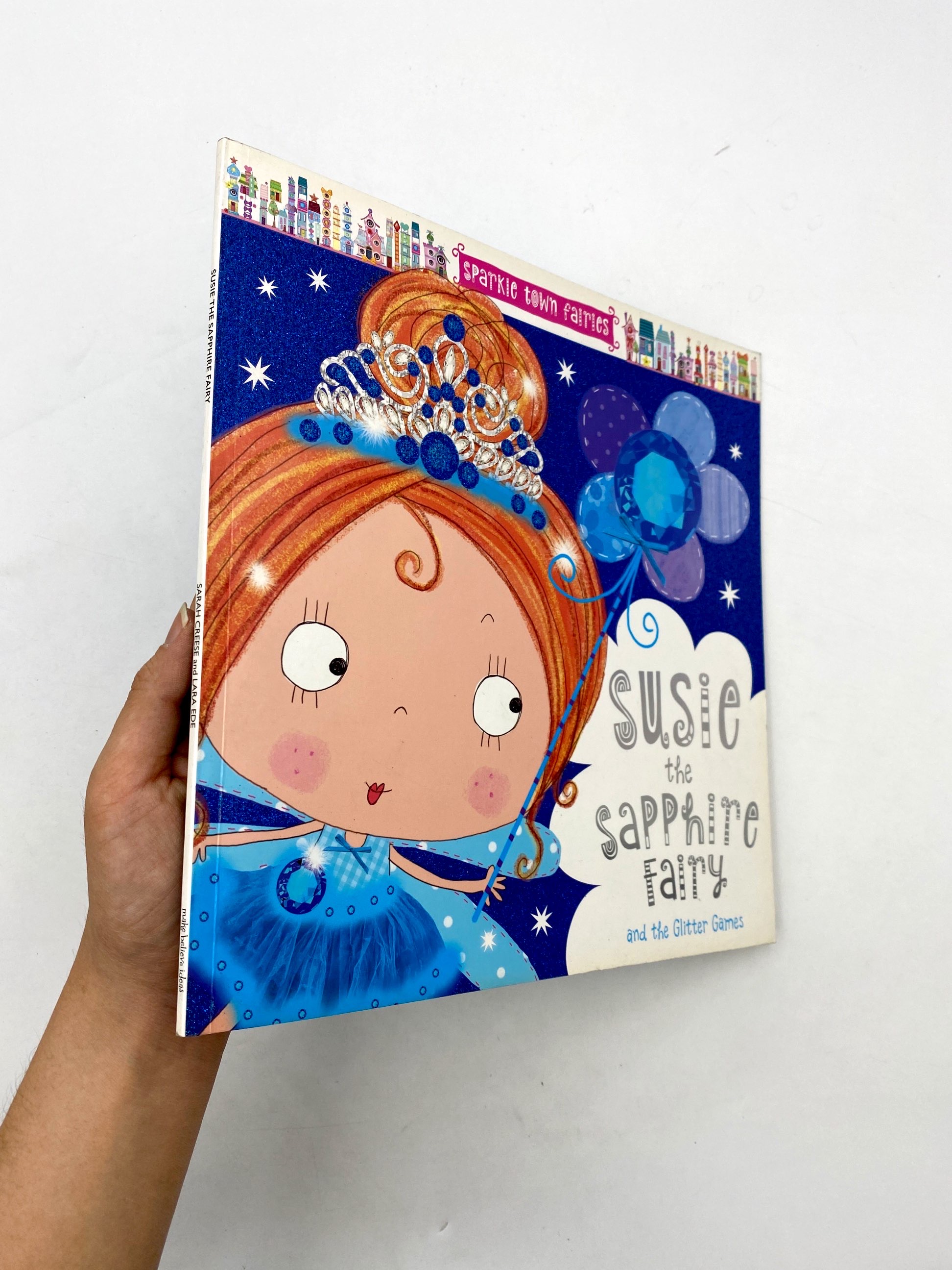 sparkle town fairies: susie the sapphire fairy