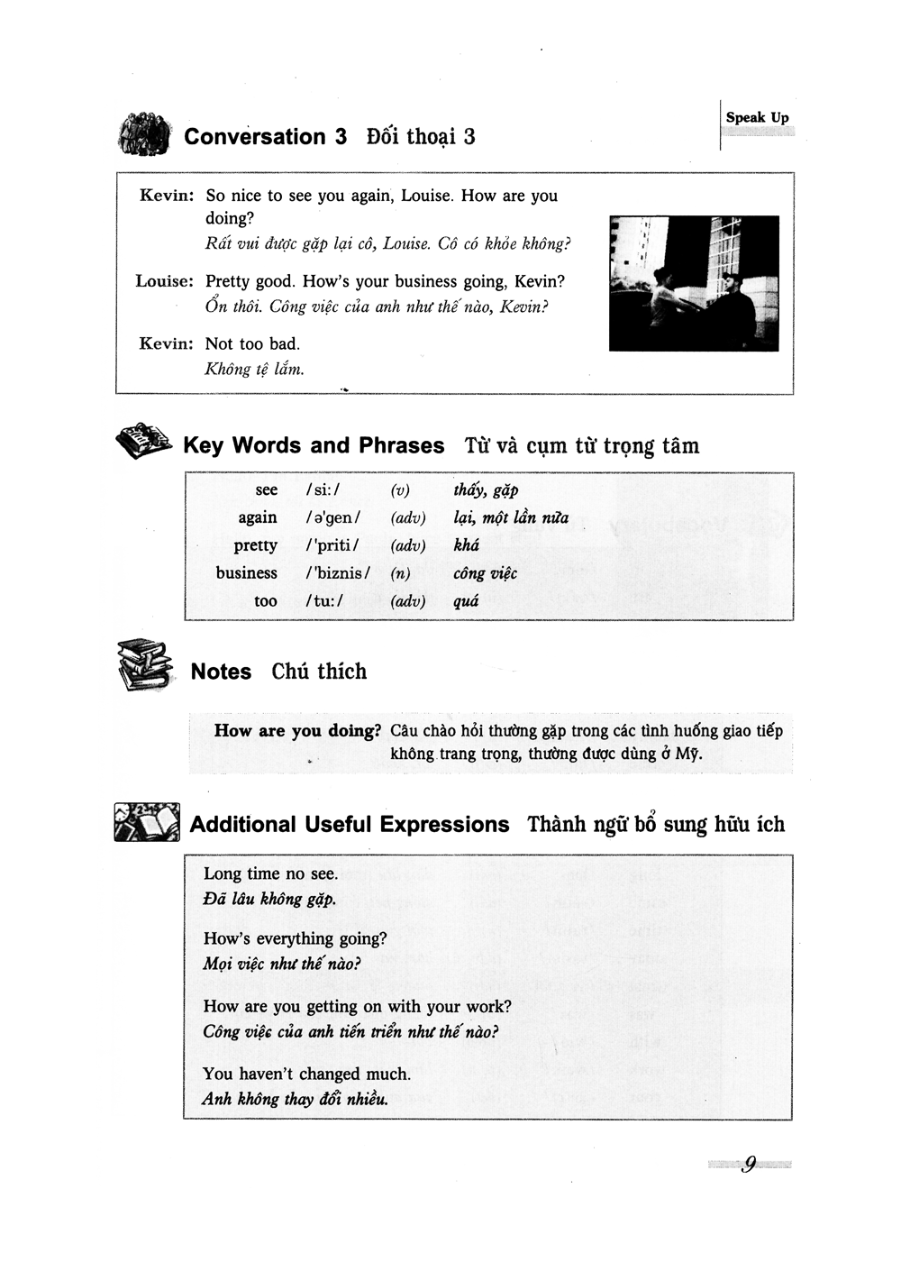 speak up - giao tiếp tiếng anh tự tin trong mọi tình huống trình độ sơ cấp (kèm cd) - tái bản