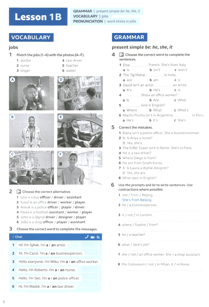 speakout a1 workbook with key (3rd edition)