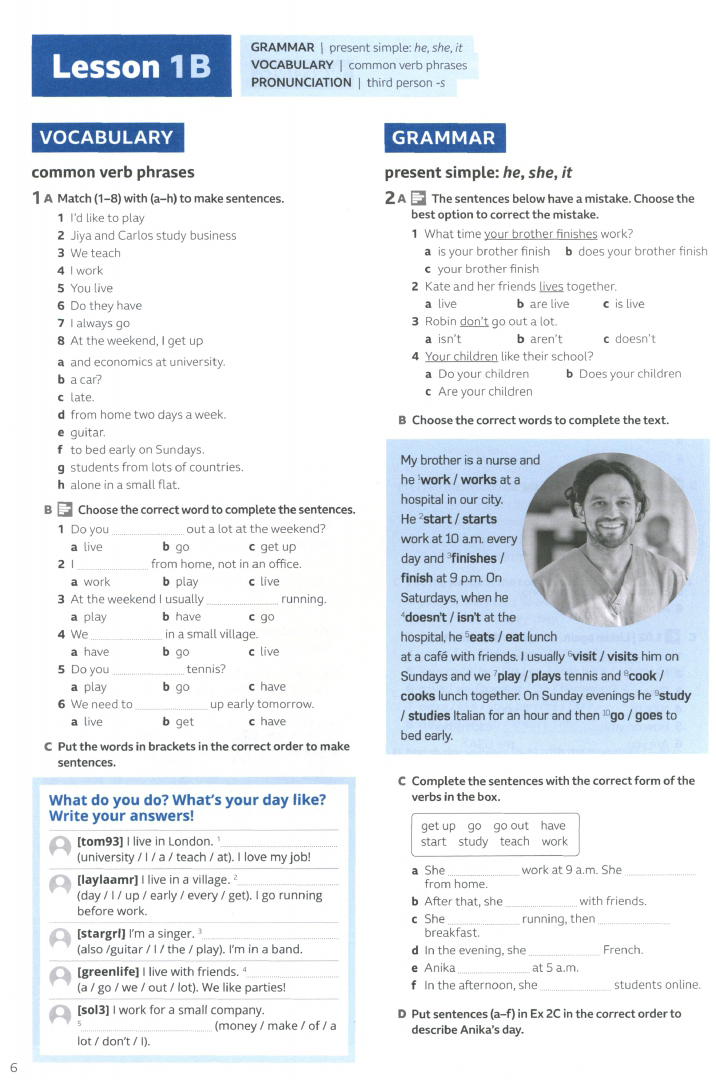 speakout a2 workbook with key (3rd edition)
