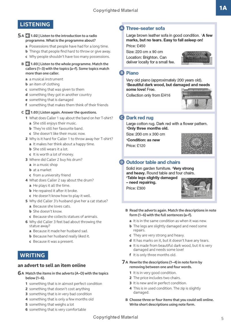 speakout b1+ - workbook with key (3rd edition)