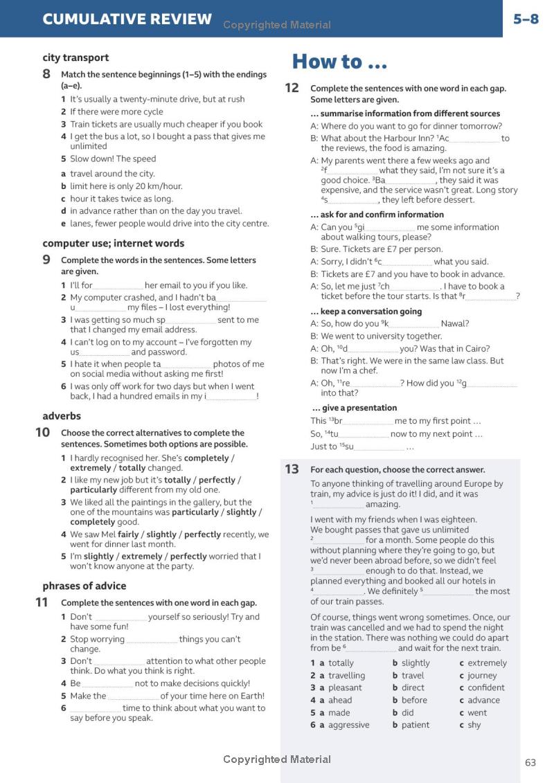 speakout b1+ - workbook with key (3rd edition)