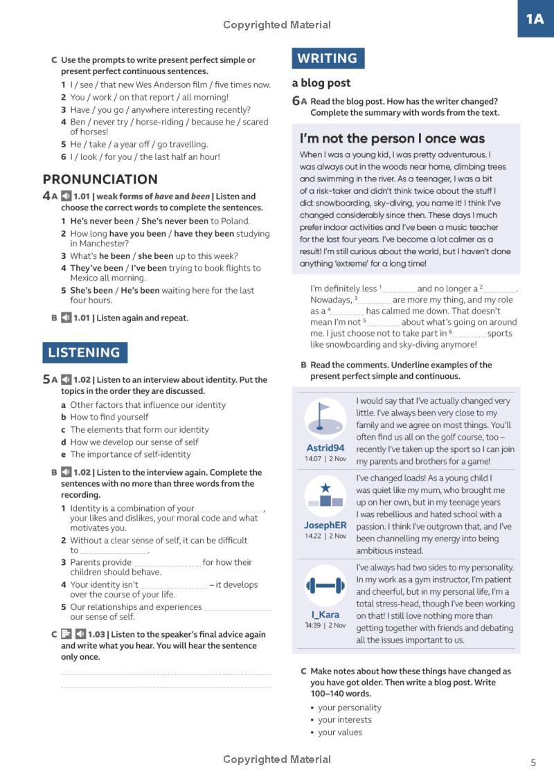 speakout b2 - workbook with key (3rd edition)