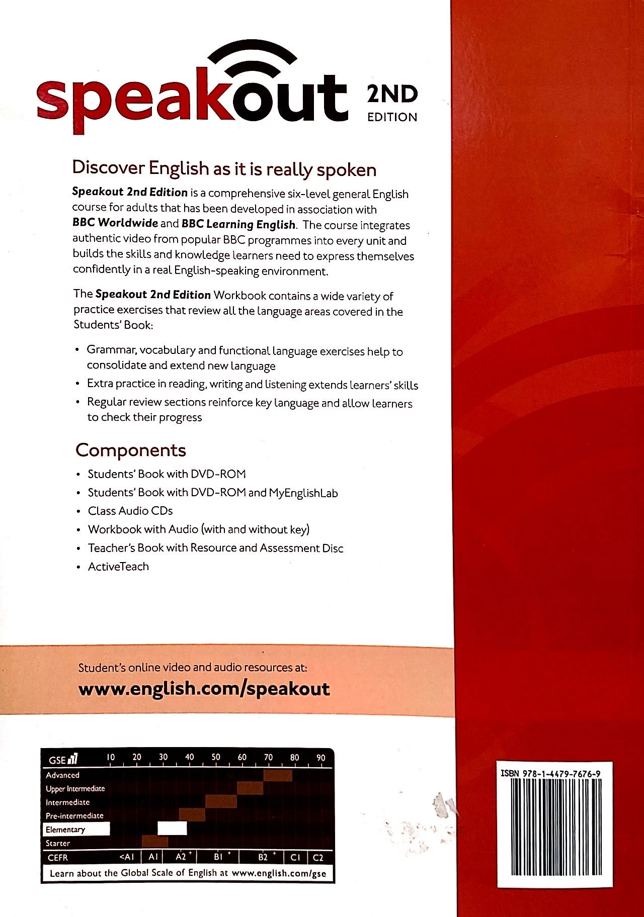 speakout elementary 2nd edition workbook with key