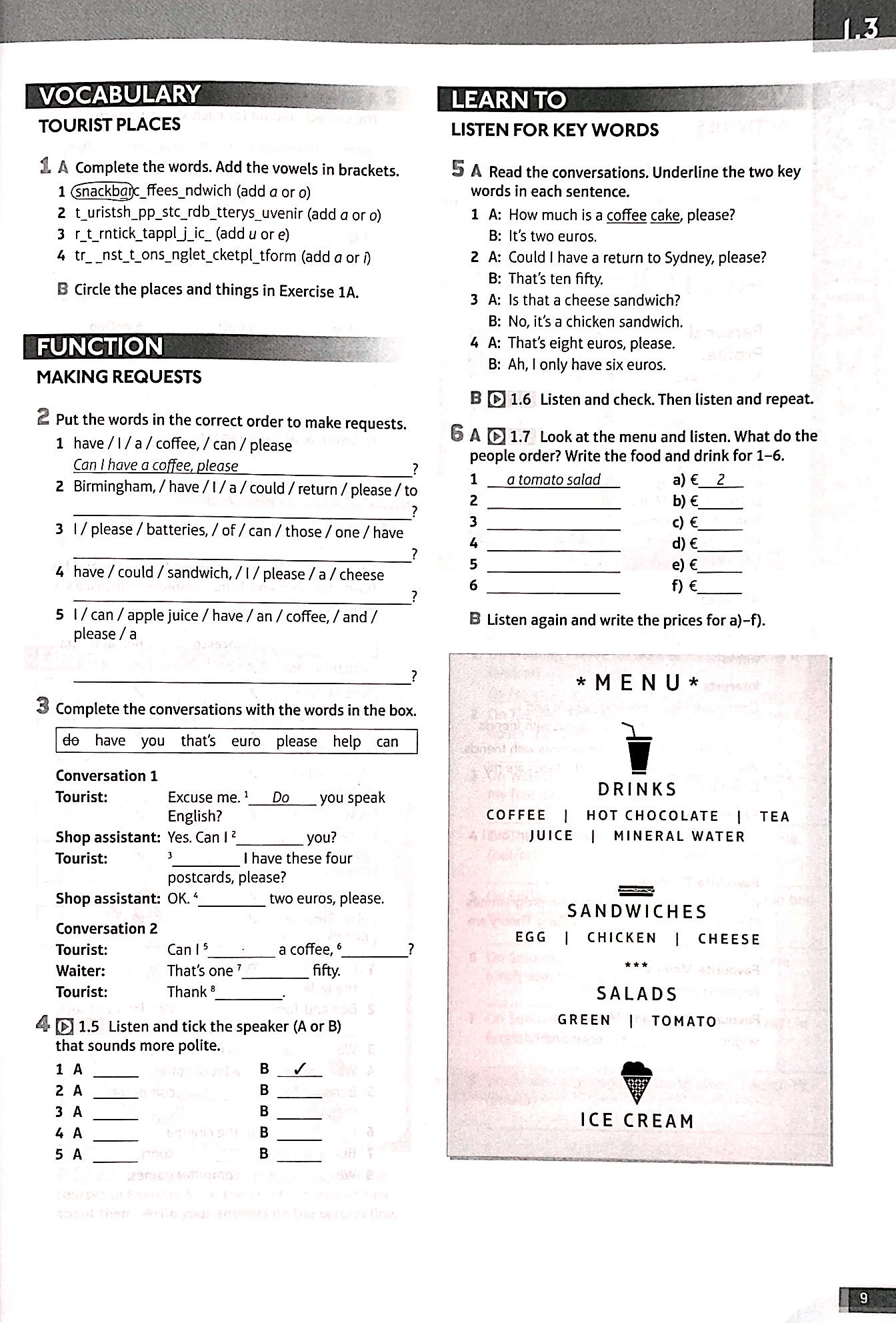 speakout elementary 2nd edition workbook with key