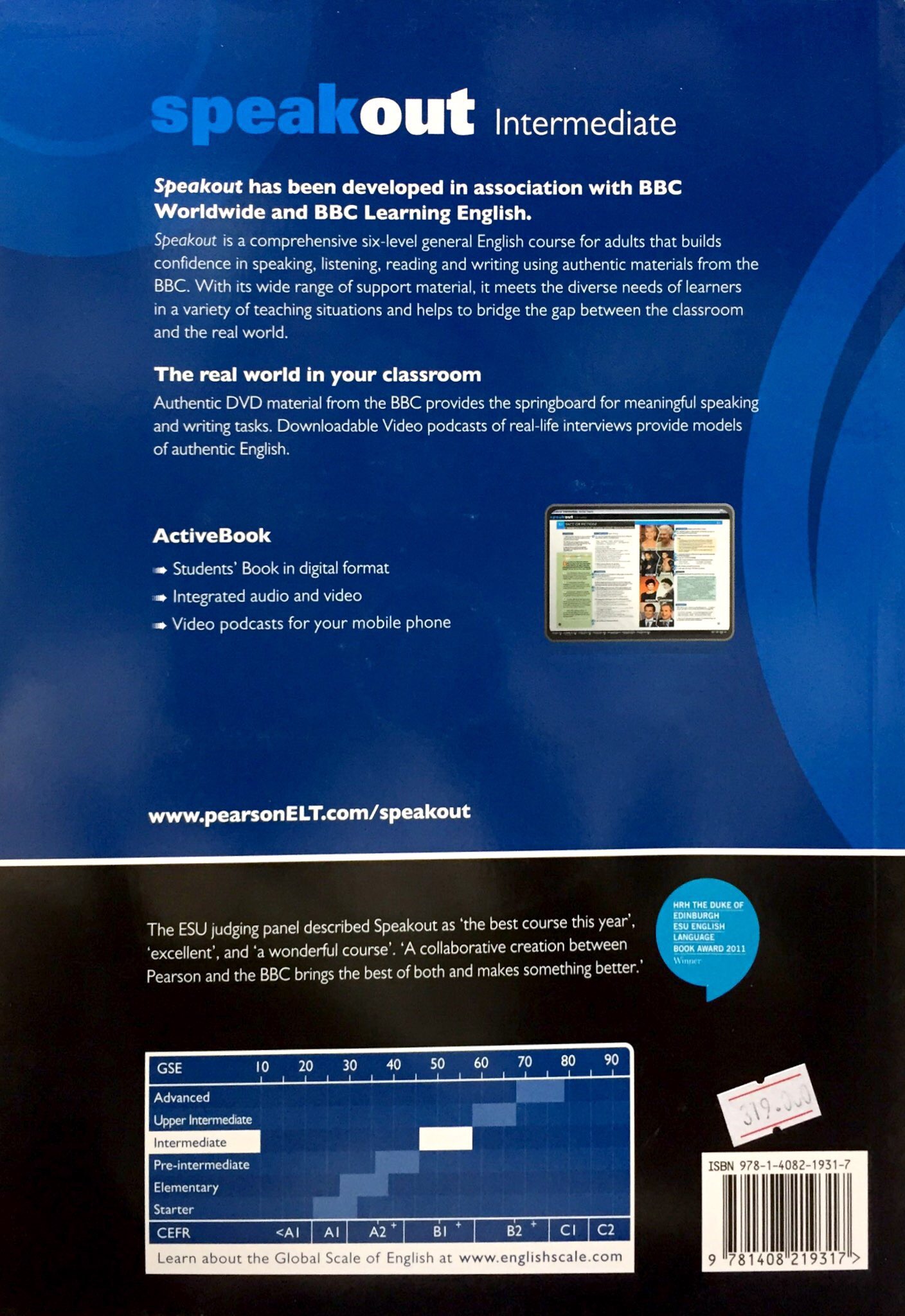 speakout intermediate level studentsℹ book and dvd / active book