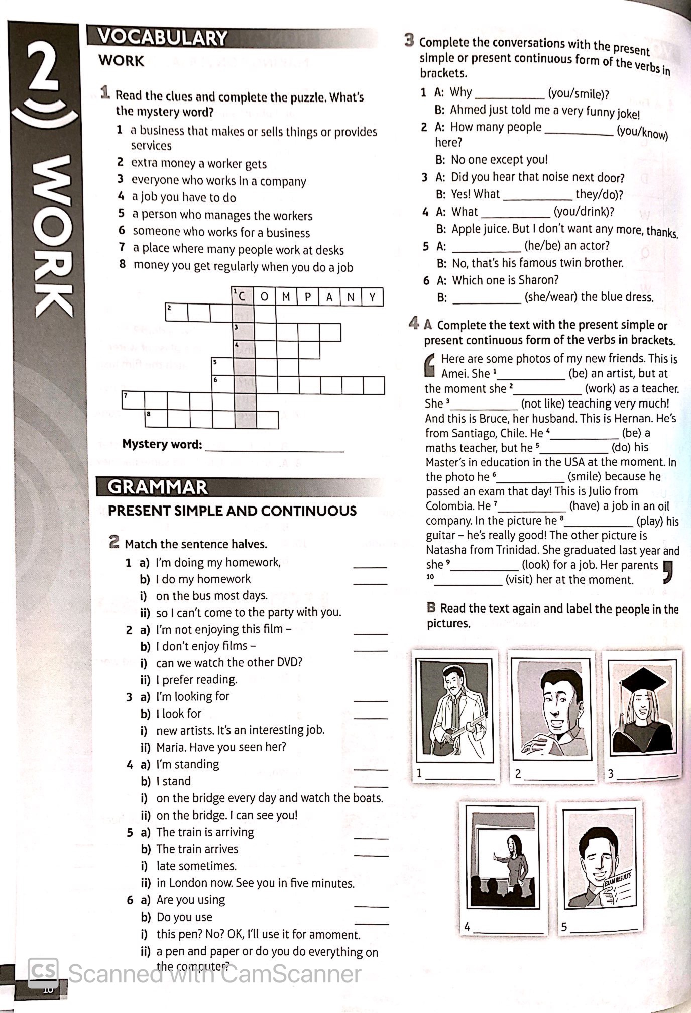 speakout pre-intermediate 2nd edition workbook with key