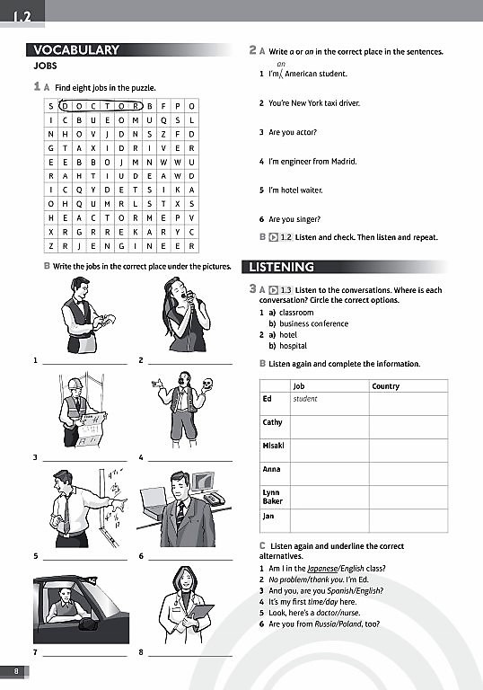 speakout starter 2nd edition workbook with key