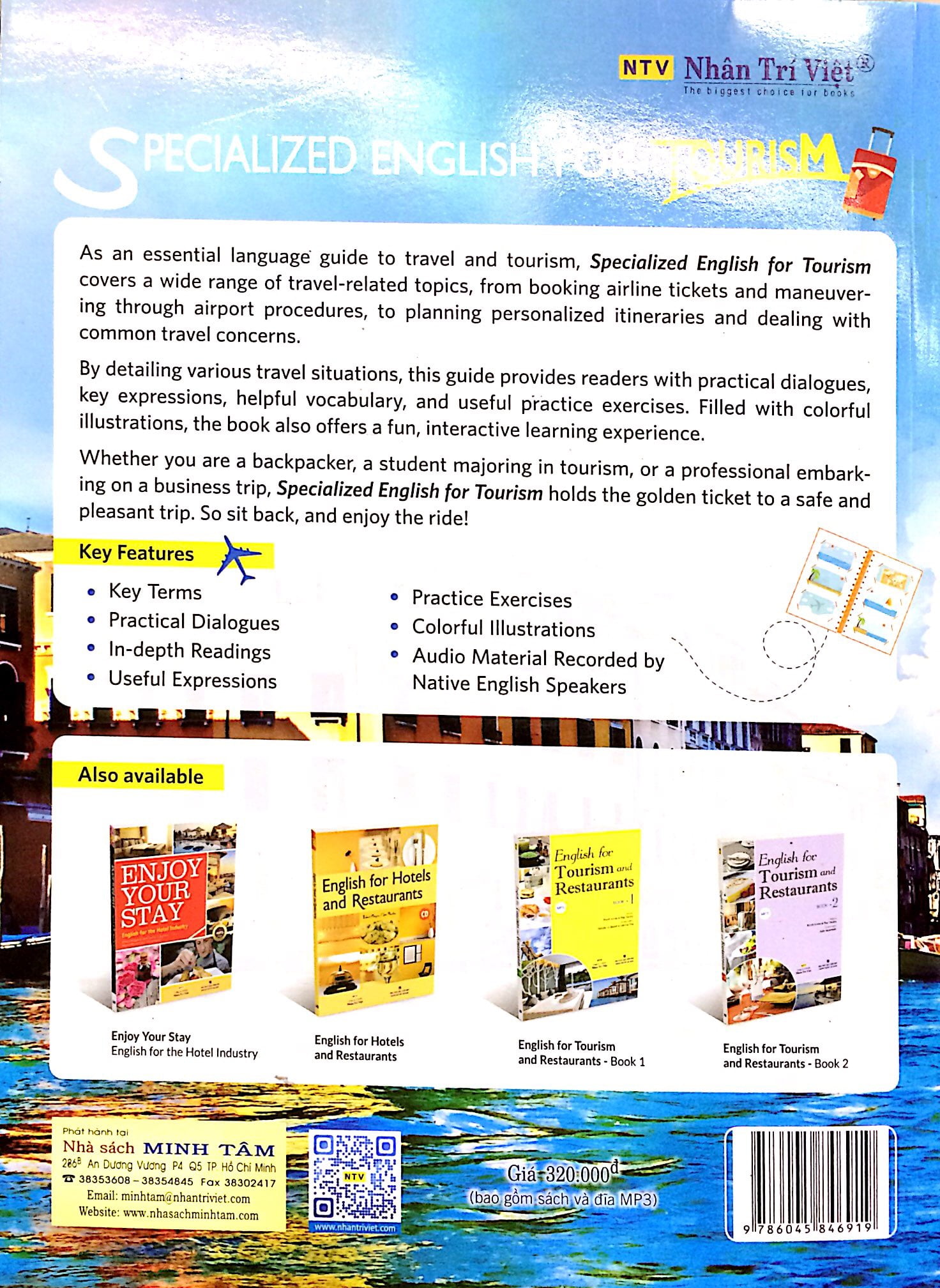specialized english for tourims