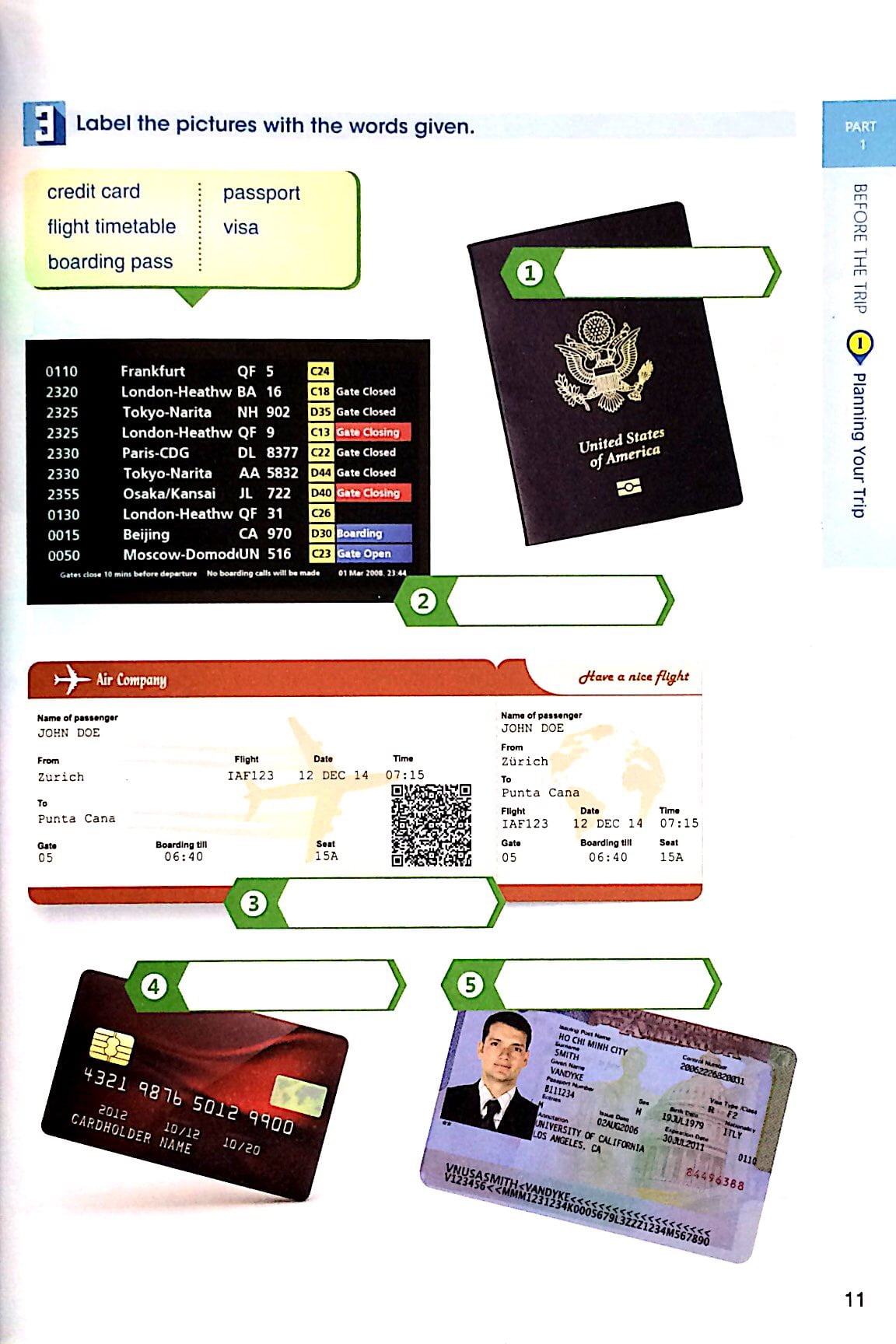 specialized english for tourims