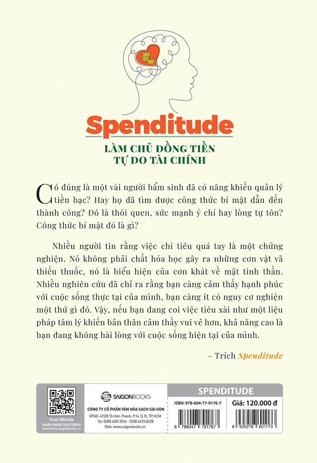 spenditude: làm chủ đồng tiền, tự do tài chính