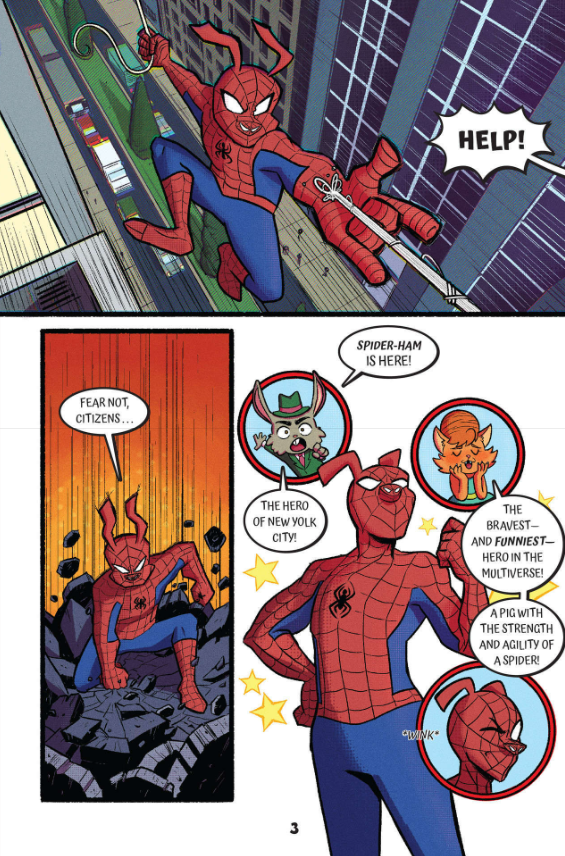 spider-ham original graphic novel: great power, no responsibility