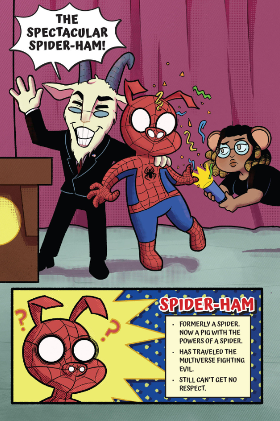 spider-ham original graphic novel: great power, no responsibility