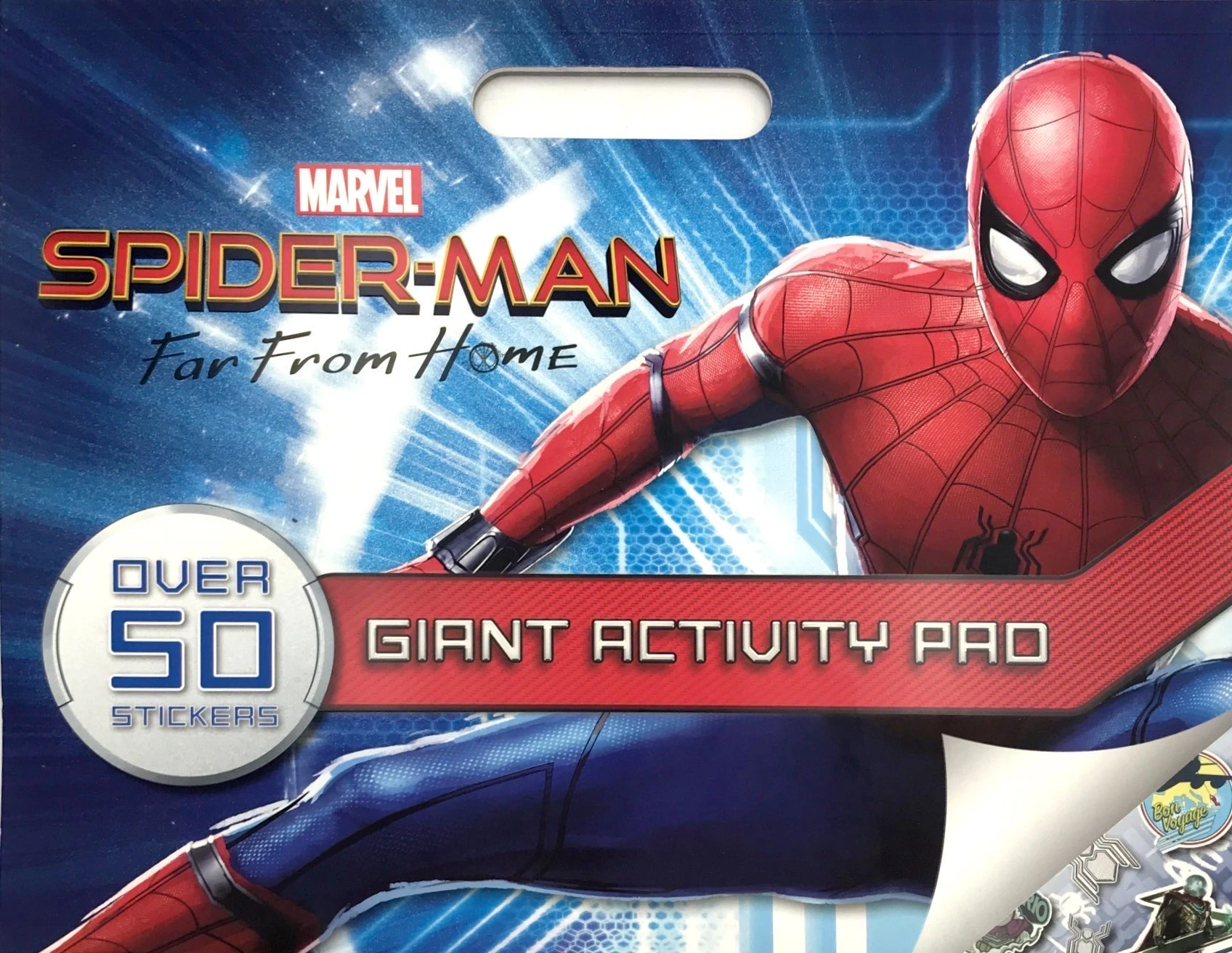 spider-man far from home giant activity pad