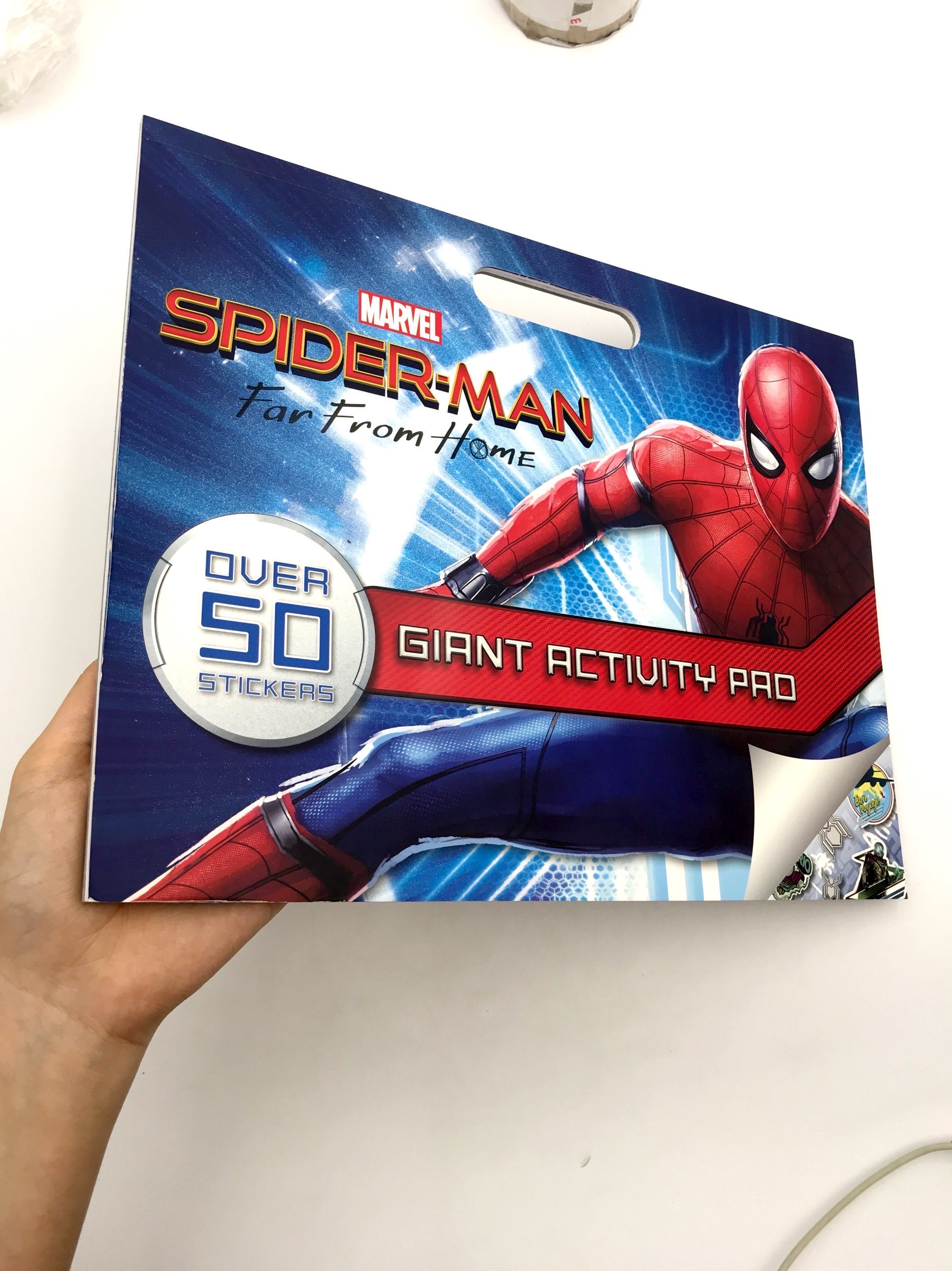 spider-man far from home giant activity pad