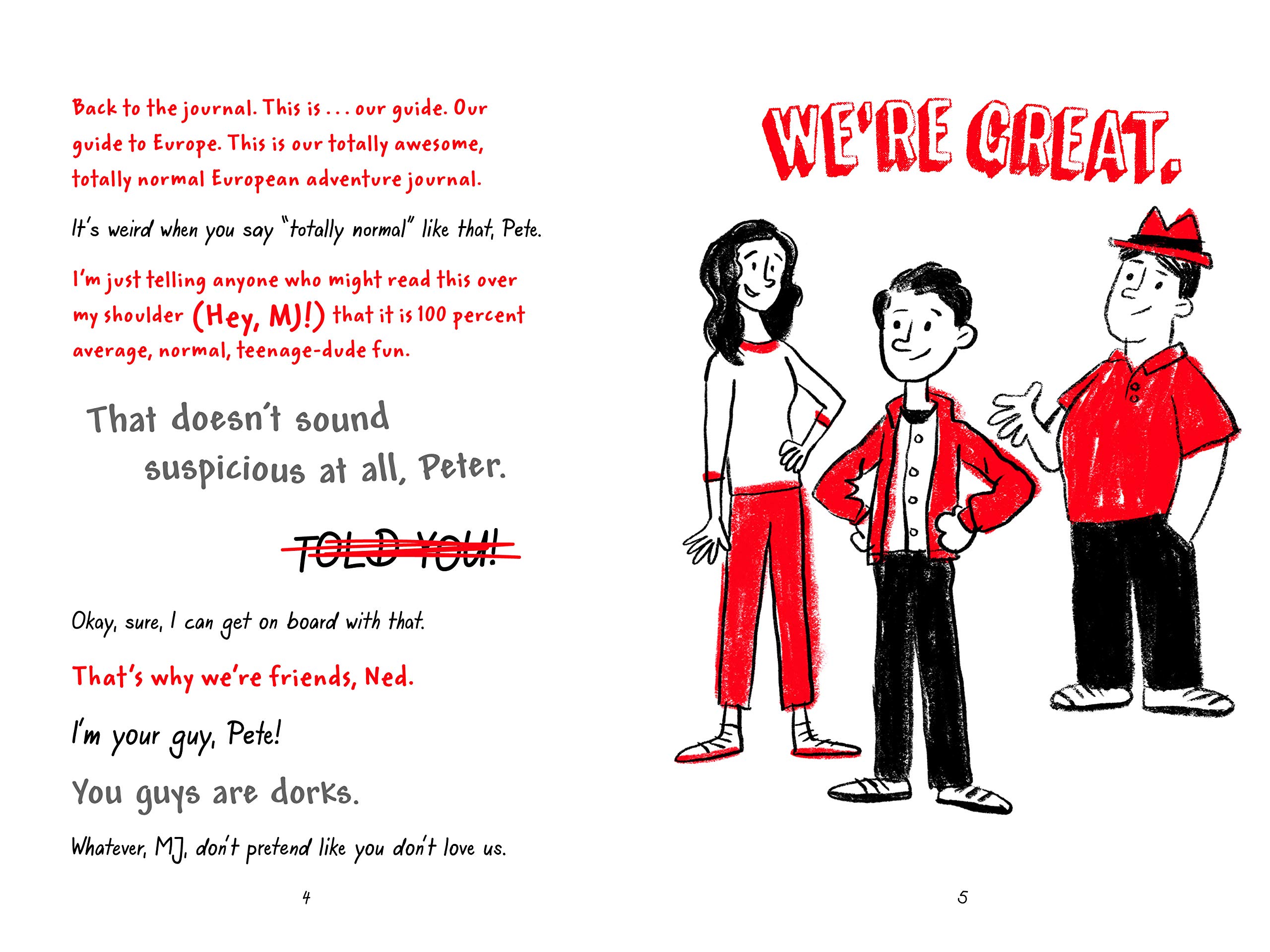 spider-man: far from home: peter and ned's ultimate travel journal