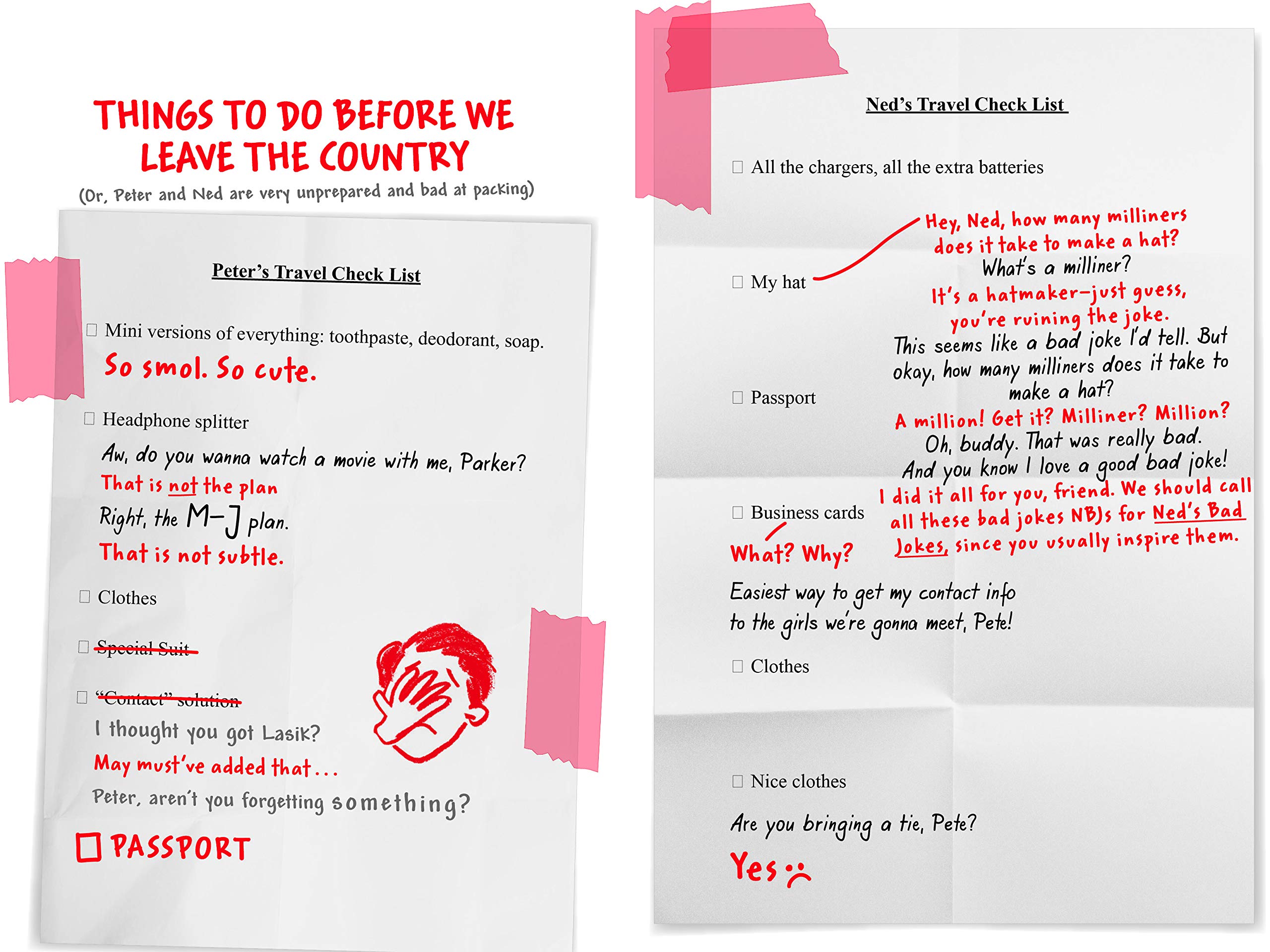 spider-man: far from home: peter and ned's ultimate travel journal