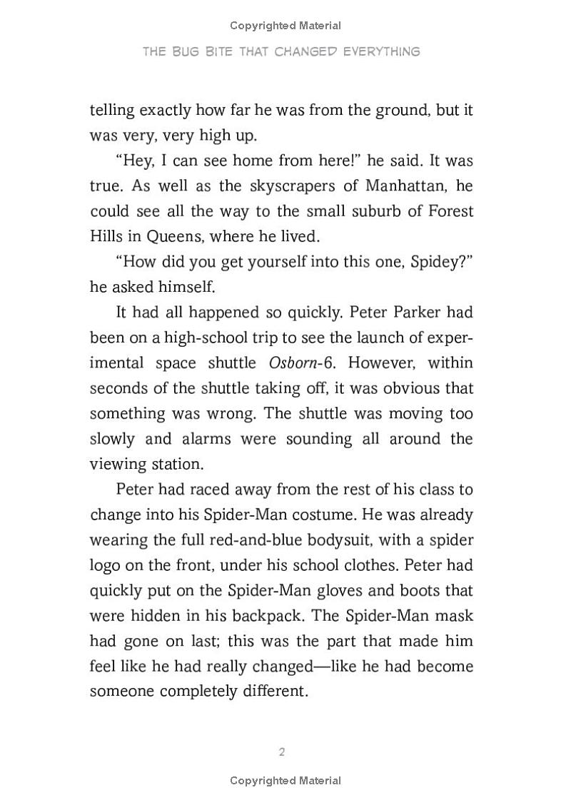 spider-man - the bug bite that changed everything