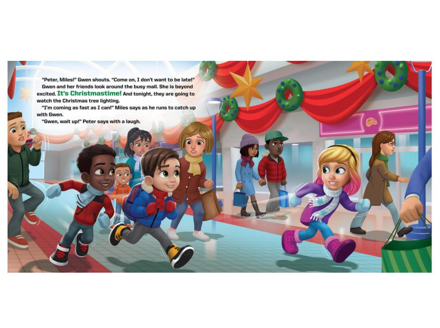 spidey and his amazing friends - a very spidey christmas