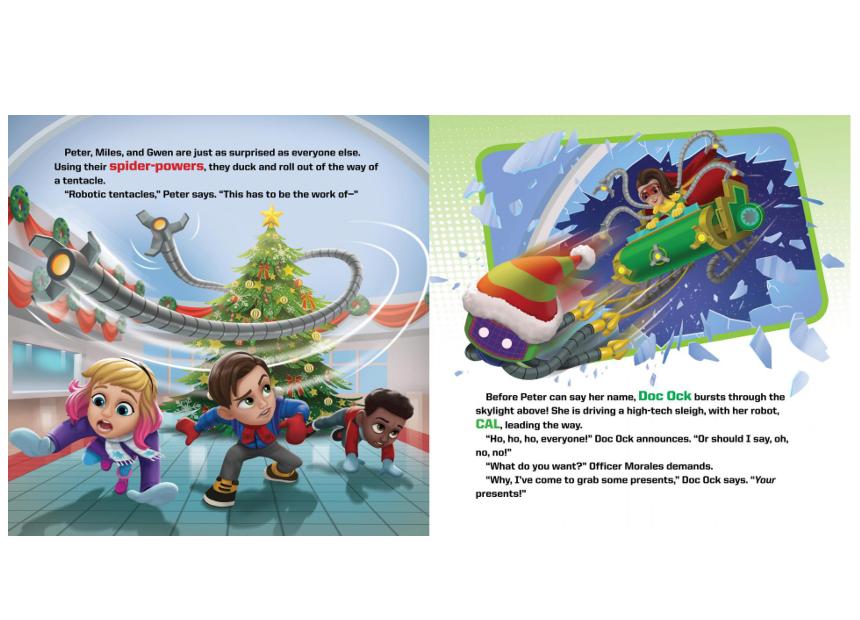 spidey and his amazing friends - a very spidey christmas