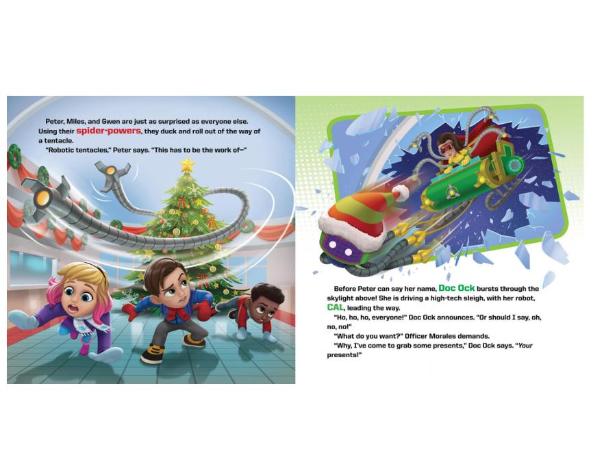 spidey and his amazing friends - a very spidey christmas