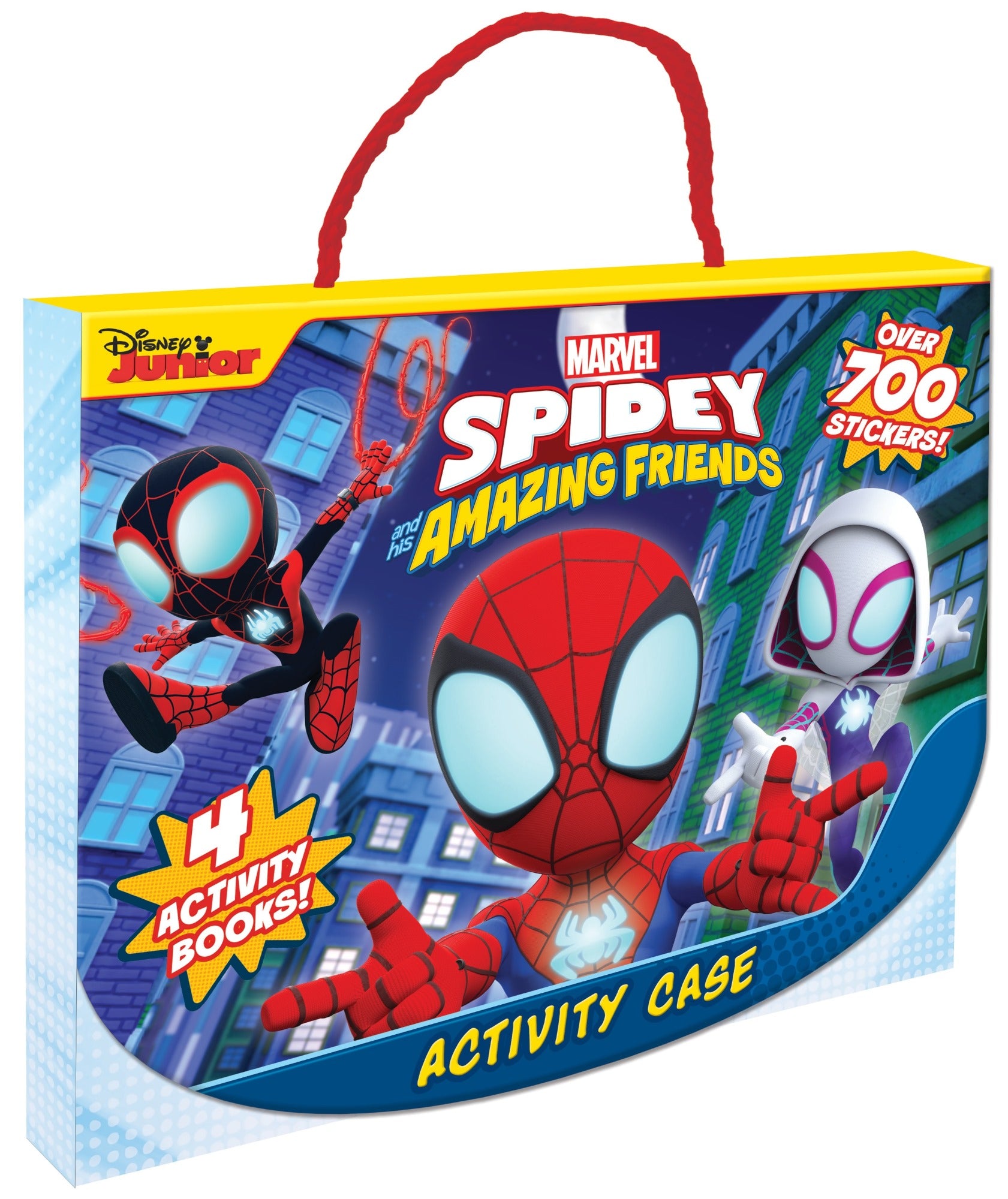 spidey and his amazing friends - activity case - web spinners