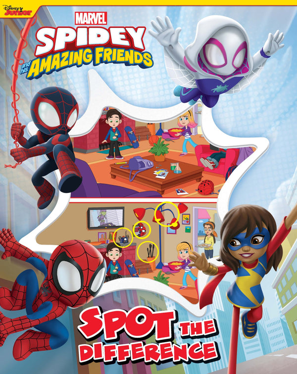 spidey and his amazing friends - activity case - web spinners