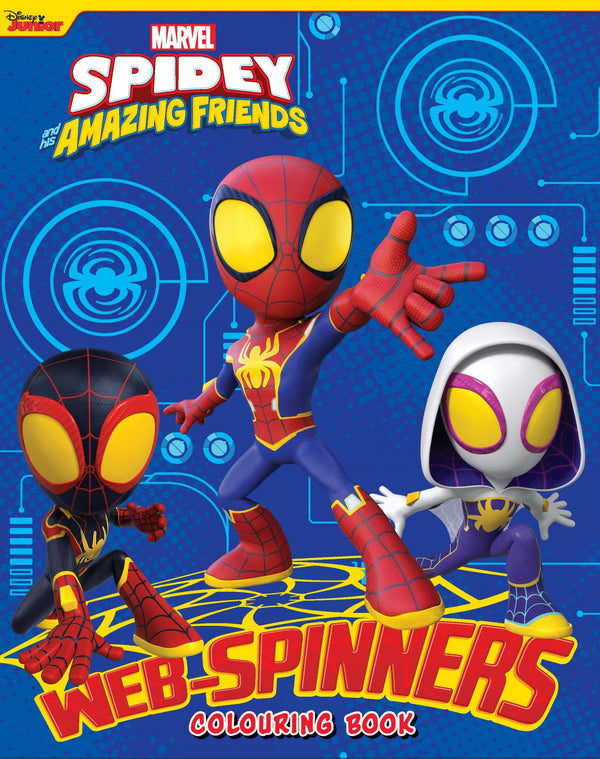 spidey and his amazing friends - activity case - web spinners