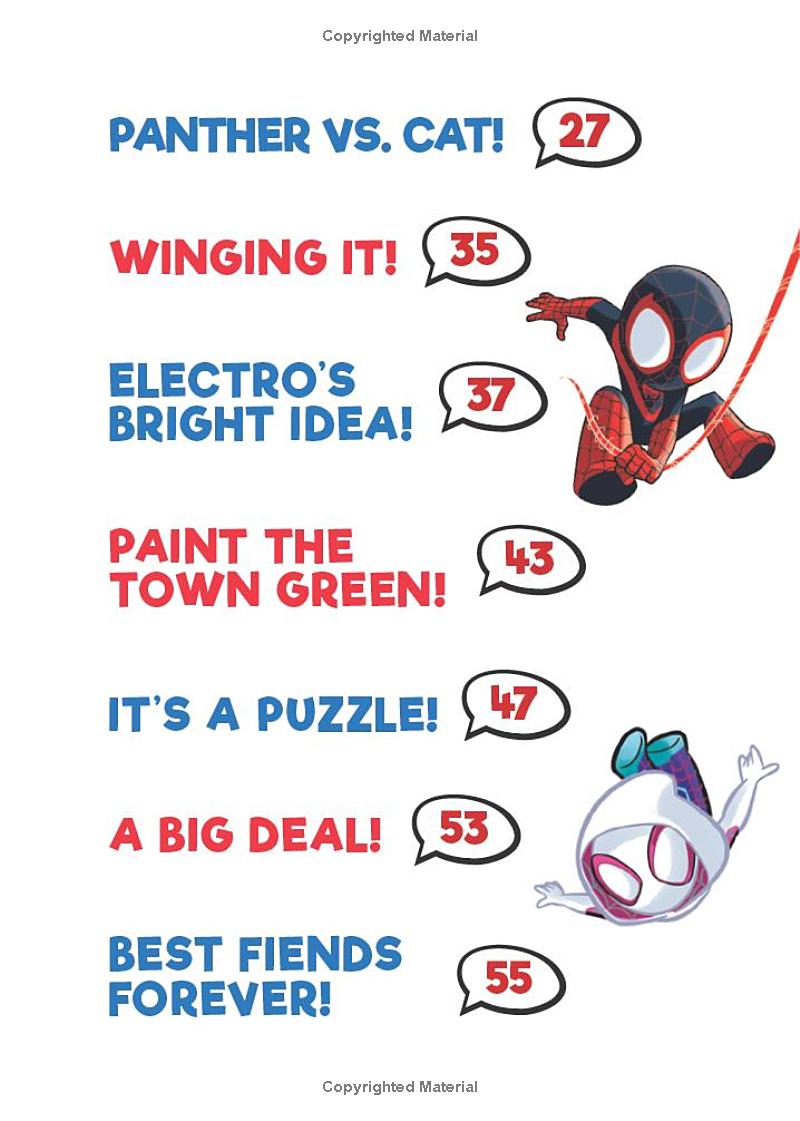 spidey and his amazing friends - teamwork saves the day!