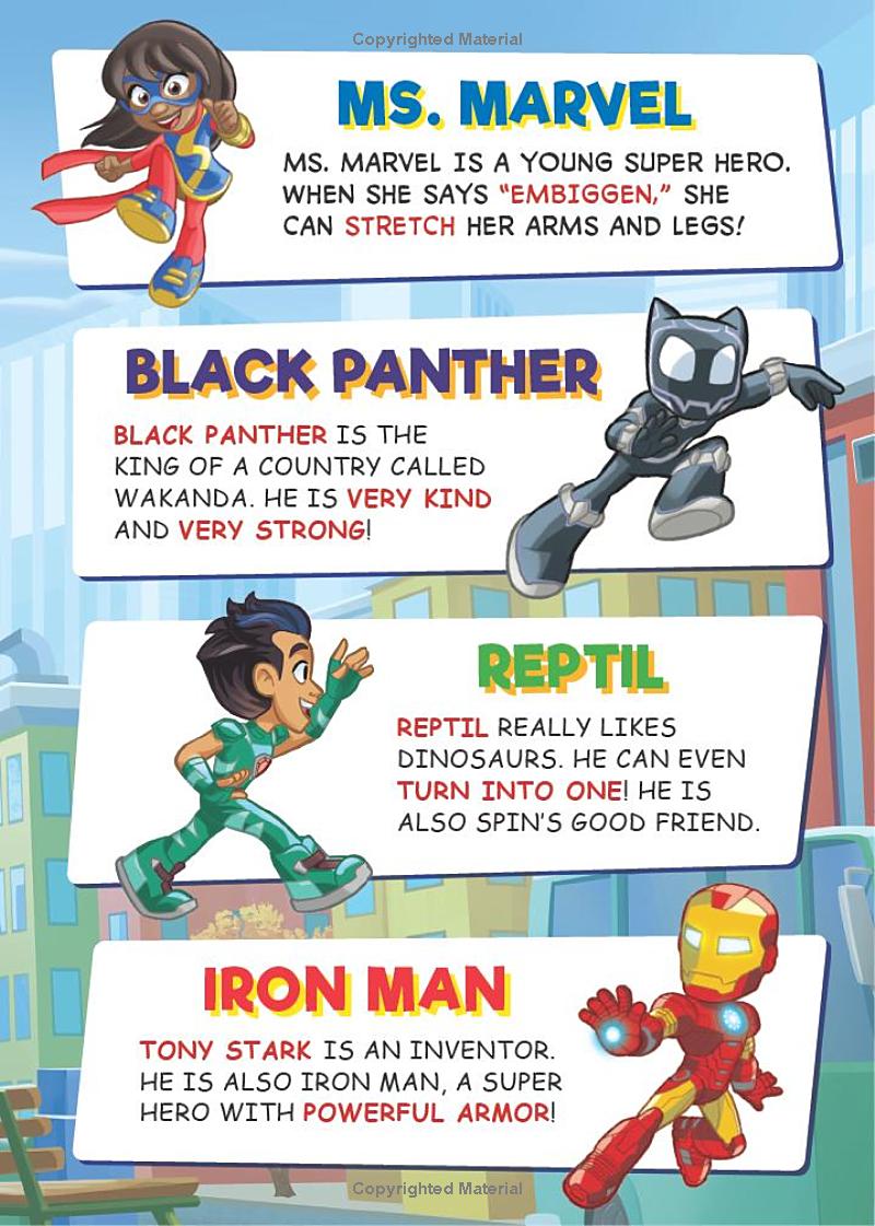 spidey and his amazing friends - teamwork saves the day!