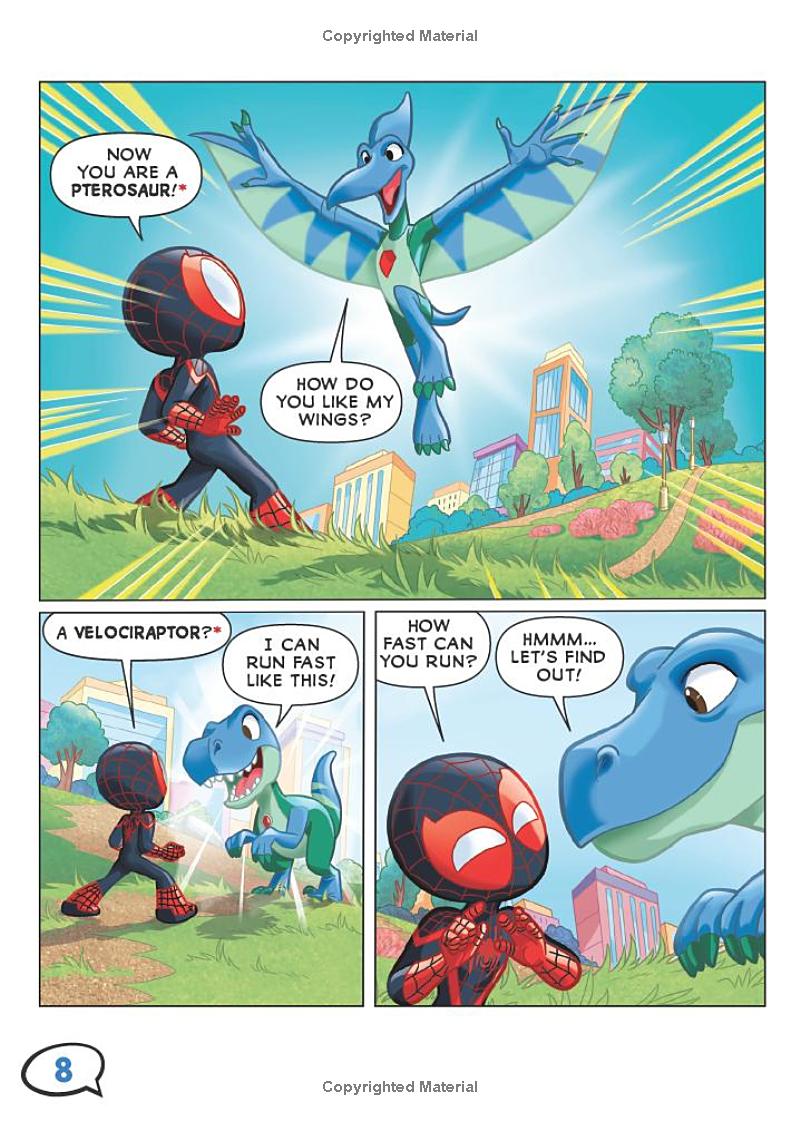 spidey and his amazing friends - teamwork saves the day!