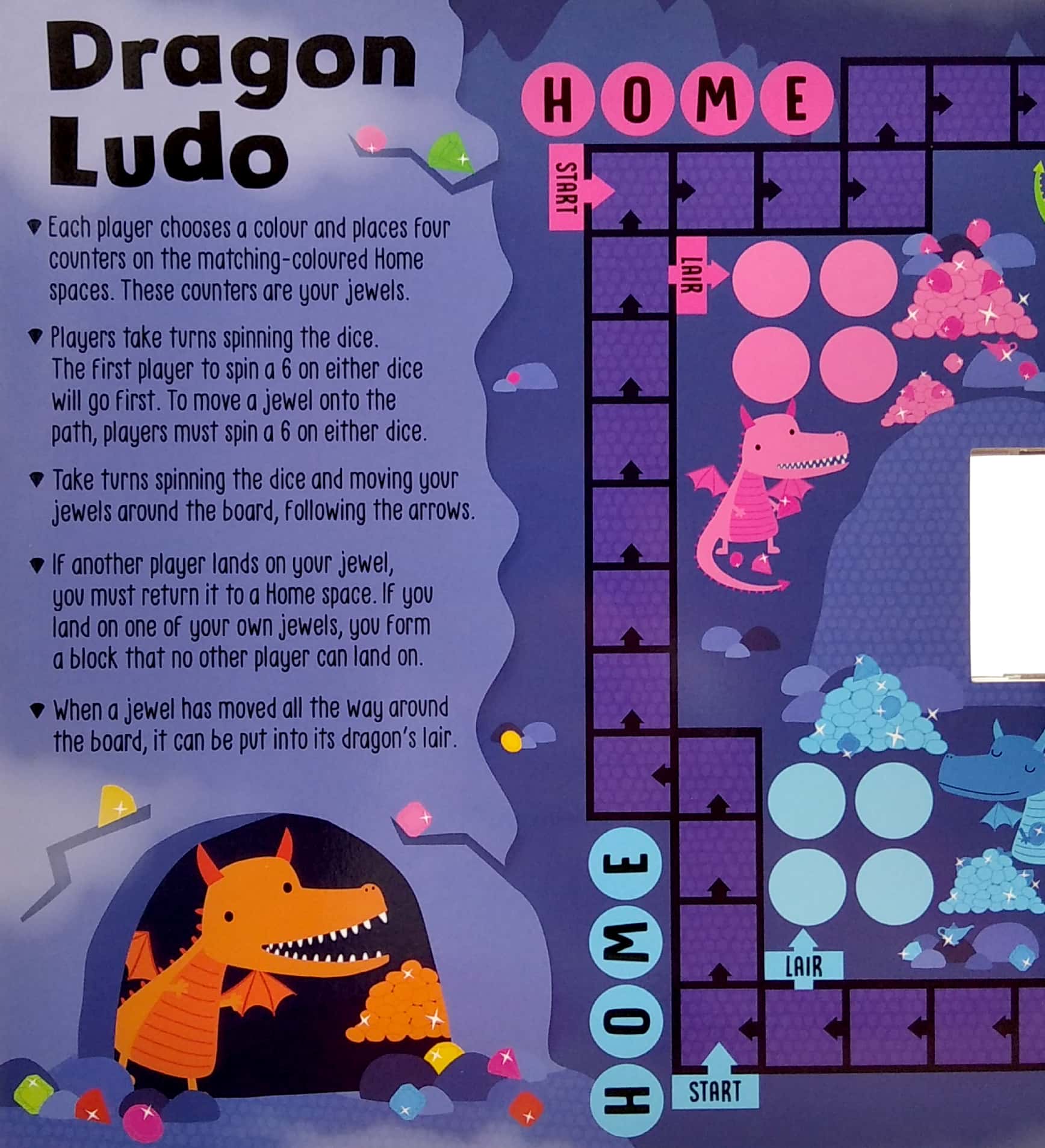 spin and play magical creatures