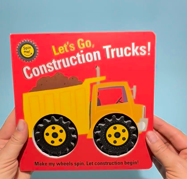 spin me! - let's go, construction trucks
