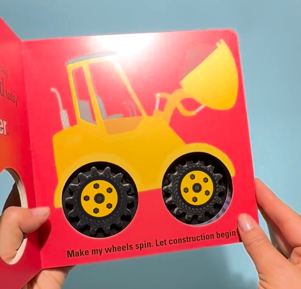 spin me! - let's go, construction trucks