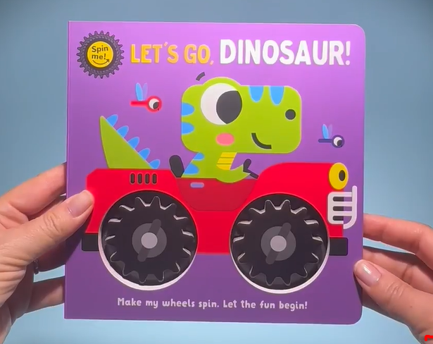 spin me! - let's go, dinosaur!