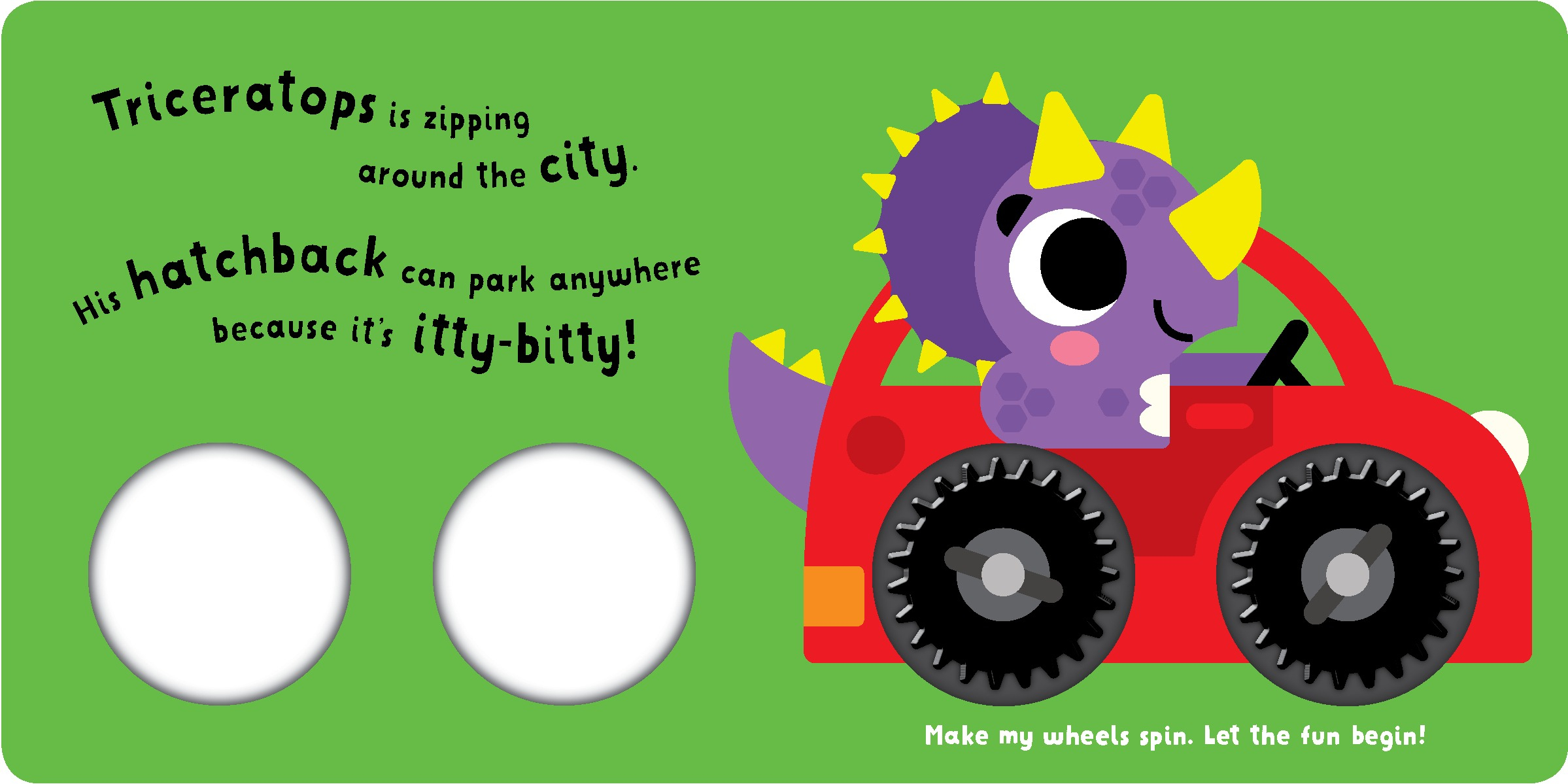 spin me! - let's go, dinosaur!