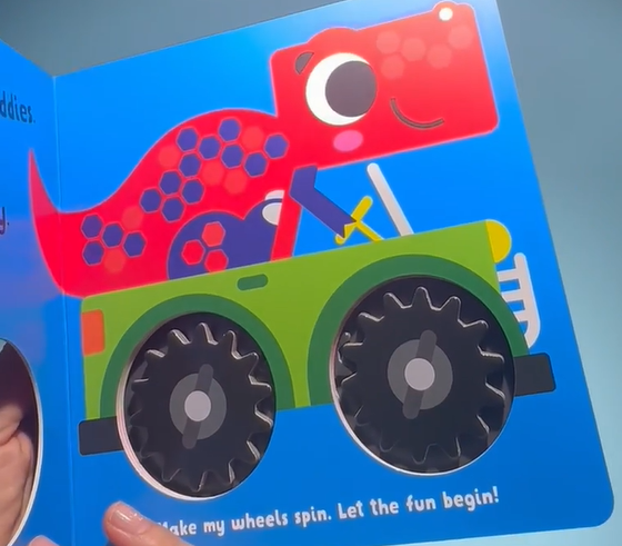 spin me! - let's go, dinosaur!