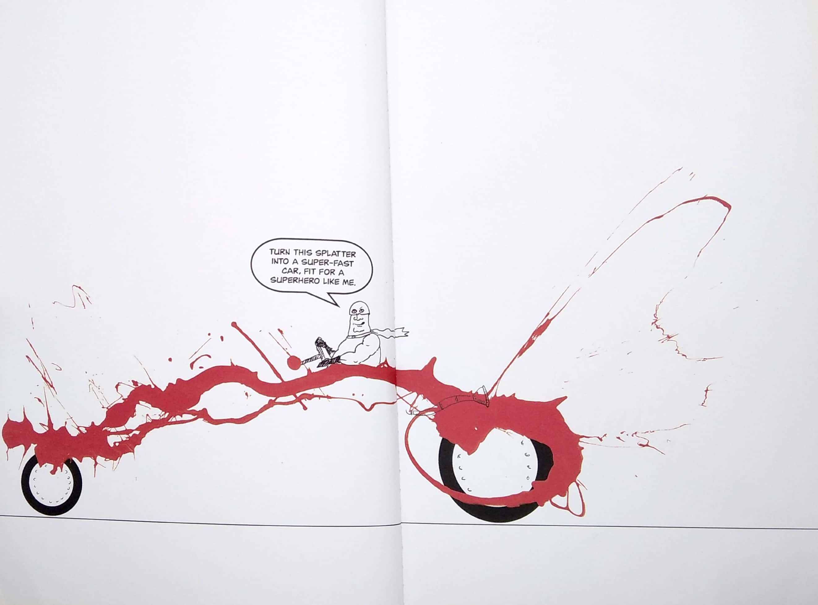 splat! what's that? doodle book