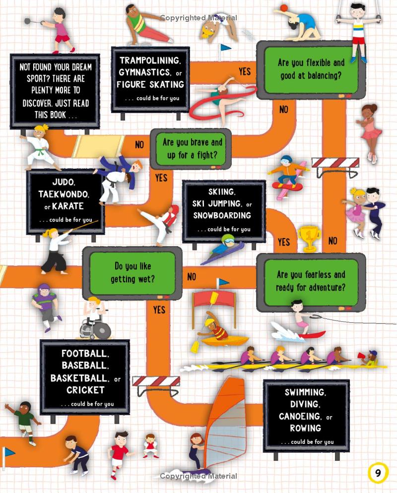 sports star in training