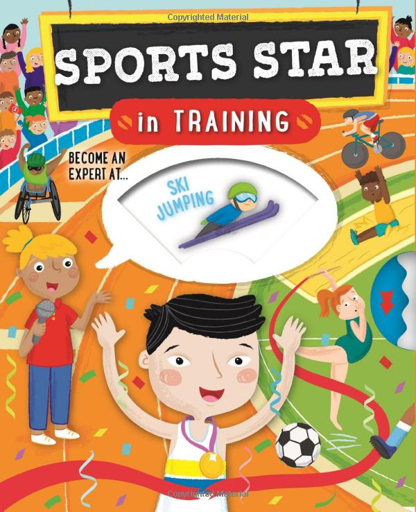 sports star in training