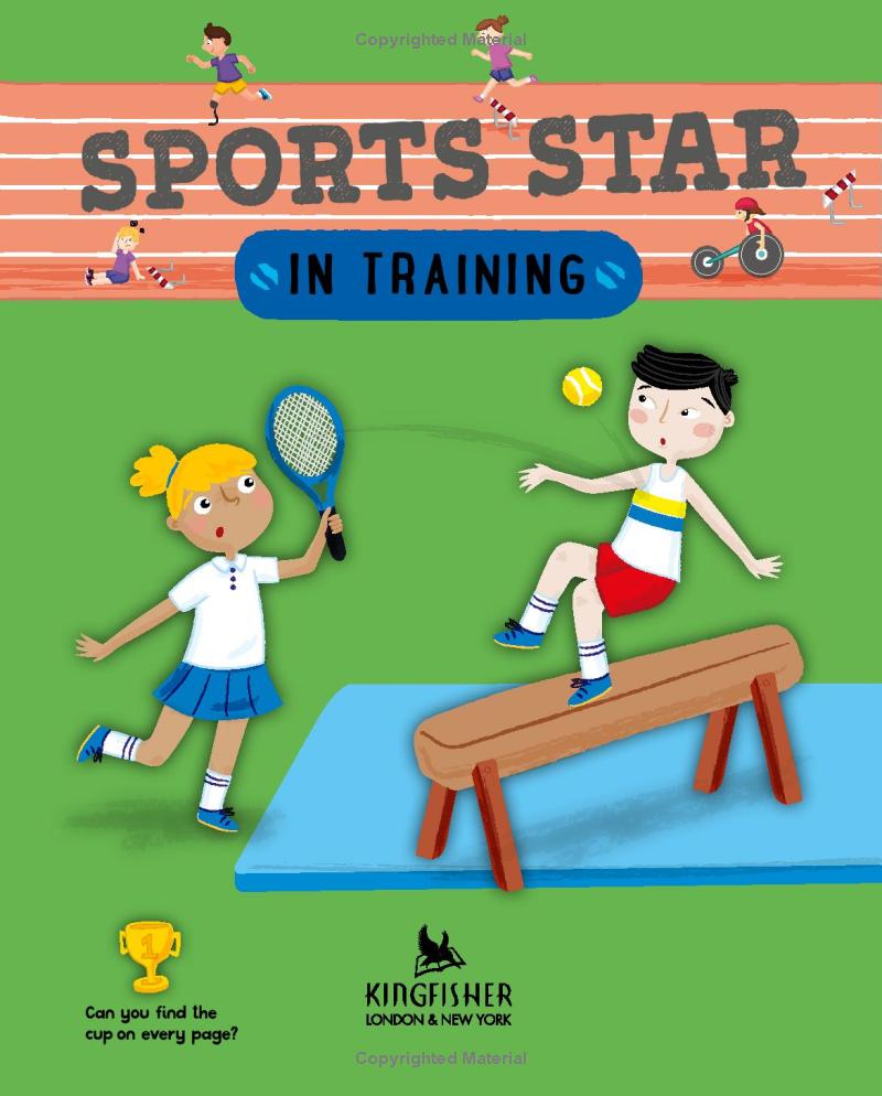 sports star in training