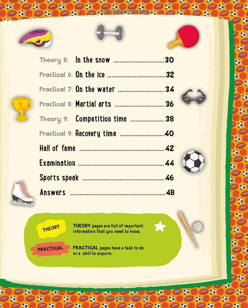 sports star in training