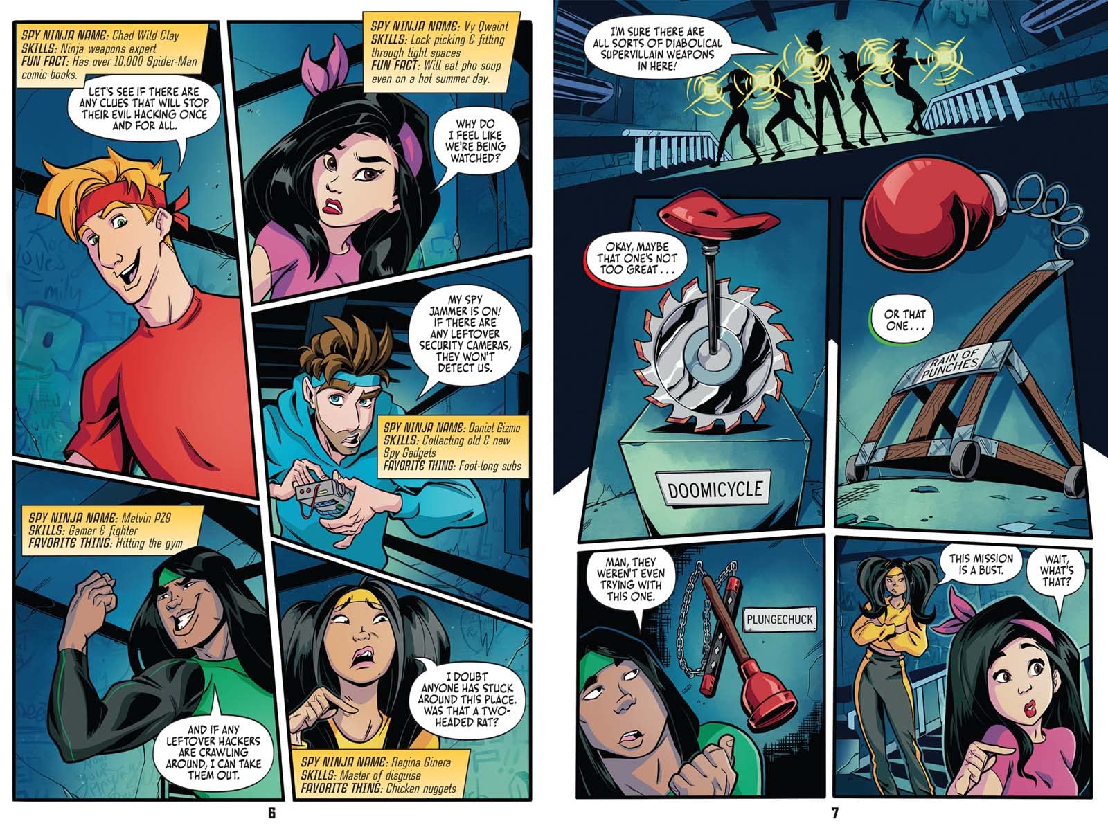 spy ninjas official graphic novel: virtual reality madness!