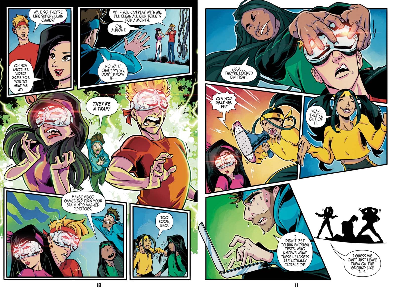 spy ninjas official graphic novel: virtual reality madness!