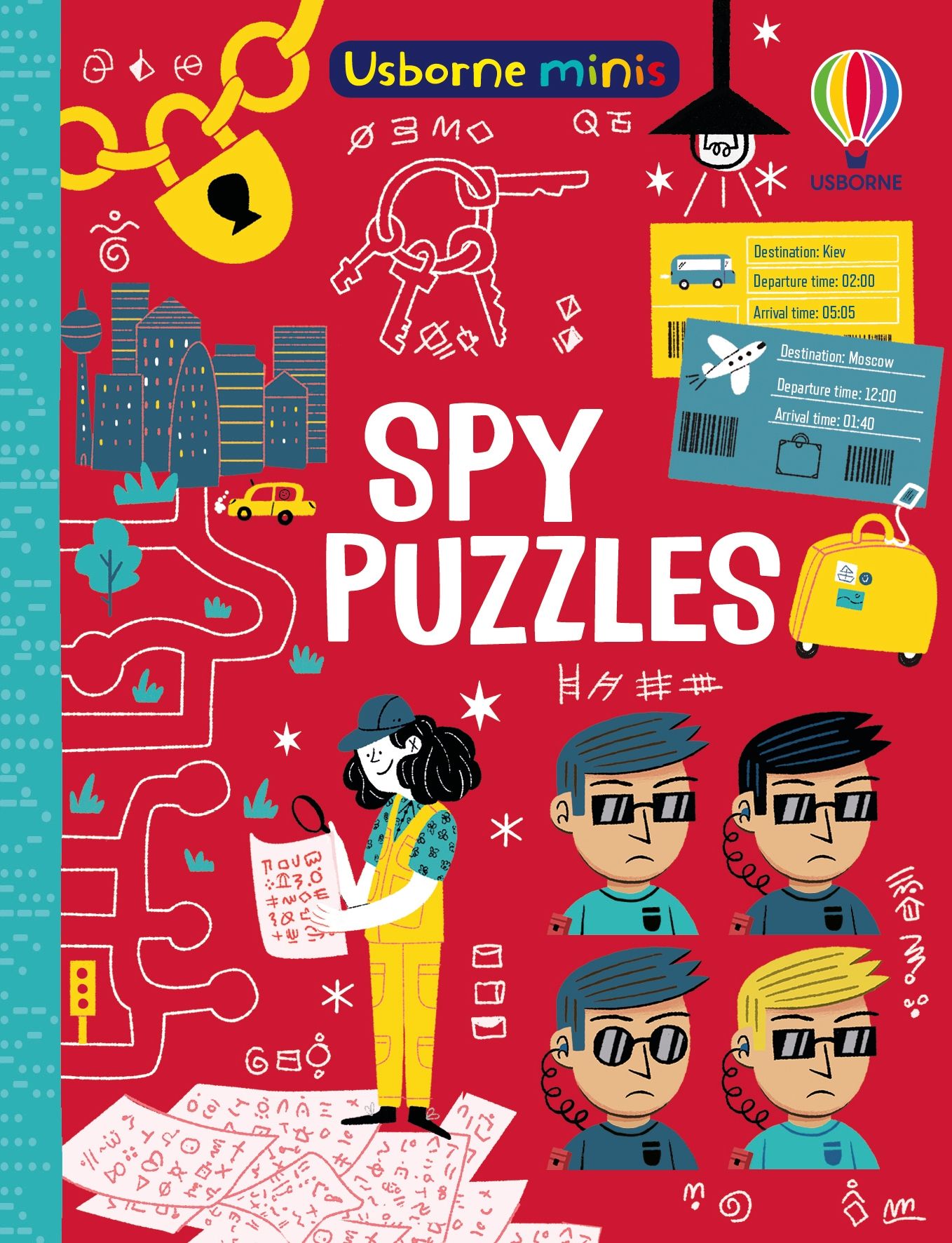 spy puzzles (usborne minis)