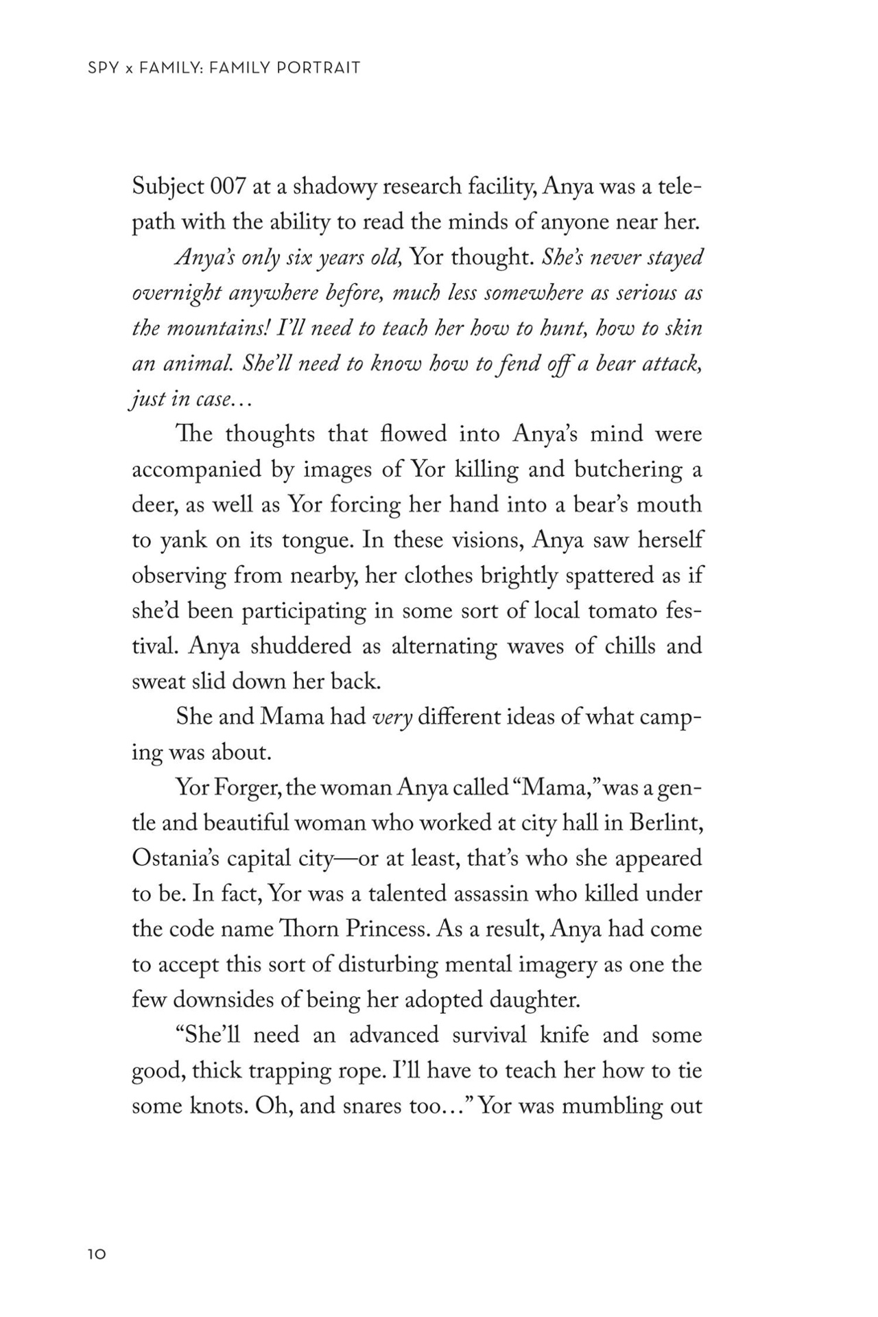 spy x family - family portrait (english edition)